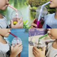 thumbnail image 4 of Drinking Straw 6 Pscreusable Silicone Drinking Openable And Washable Food Grade Long Snap For Any Bottles Silicone For Kids, Kitchen Straw, 4 of 9