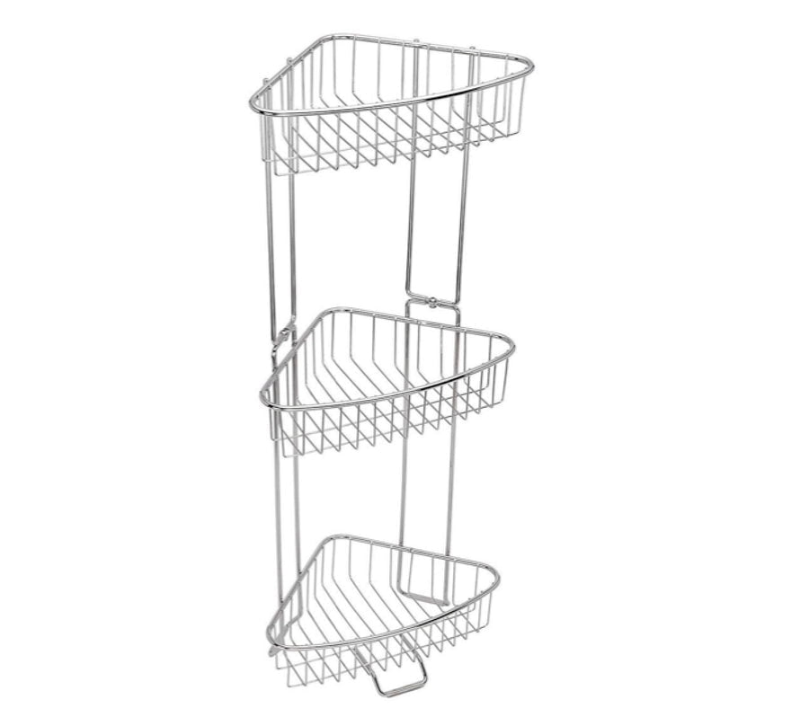 ToiletTree Products Stainless Steel Floor Shower Caddy HighQuality