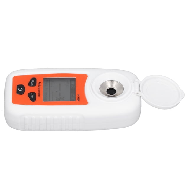 Medidor De Azúcar, Probador De Azúcar Para Jugo De Frutas, Pantalla LCD Grande, Lados Antideslizantes Para Investigación Experimental