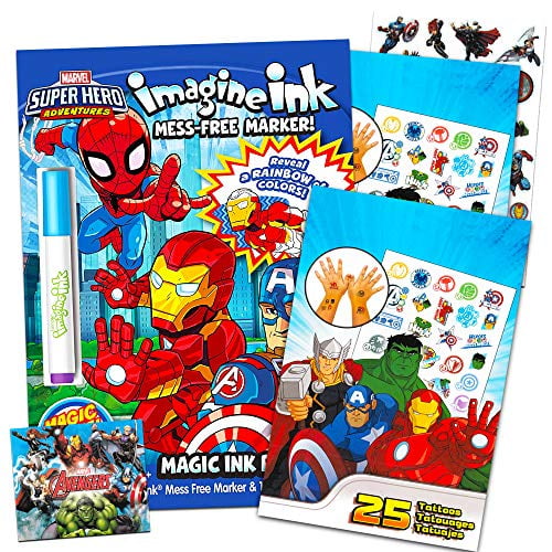 Avengers Assemble Play Pack Colouring Pad Action Hero Kids Child Art Activities 