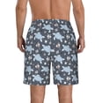 thumbnail image 3 of Naloa Turtle Men's Beach Shorts, Surfing shorts, Swim trunks, Quick Dry Swim Trunks for Surfing Beach Fun - Large, 3 of 9