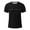 Black, variant on Big and Tall Shirts for Men Round Neck T Shirt Stretch Short Sleeve Basic Muscle T Shirt Tall Man Shirts Workout for Men Tees Plain Turtle Neck Top Plain Bulk 3xlt 2XL