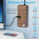 thumbnail image 3 of Multicontacto De 8 Tomas Con Usb 1.2m Xtellar cafe, 3 of 3