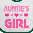thumbnail image 4 of Inktastic Auntie Girl Niece Gift Girls Baby Bib, 4 of 4