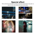 thumbnail image 4 of Anamorphic Light Flare Effect Filter, Blue Streak Effect Lens Filter Wear Proof  For Movies, 4 of 8