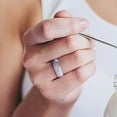 thumbnail image 2 of 6 Pack - ROQ Silicone Women wedding bands - THIN comfort fit, 2 of 7