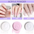 thumbnail image 2 of Acrylic Nail Kit,Profe ional Acrylic nail Powder and Liquid onomer Set with Acrylic Nail Bru h Nail Form nail file gla cup Tweezer for Acrylic Exten ion Beginner Nail Supplie, 2 of 8