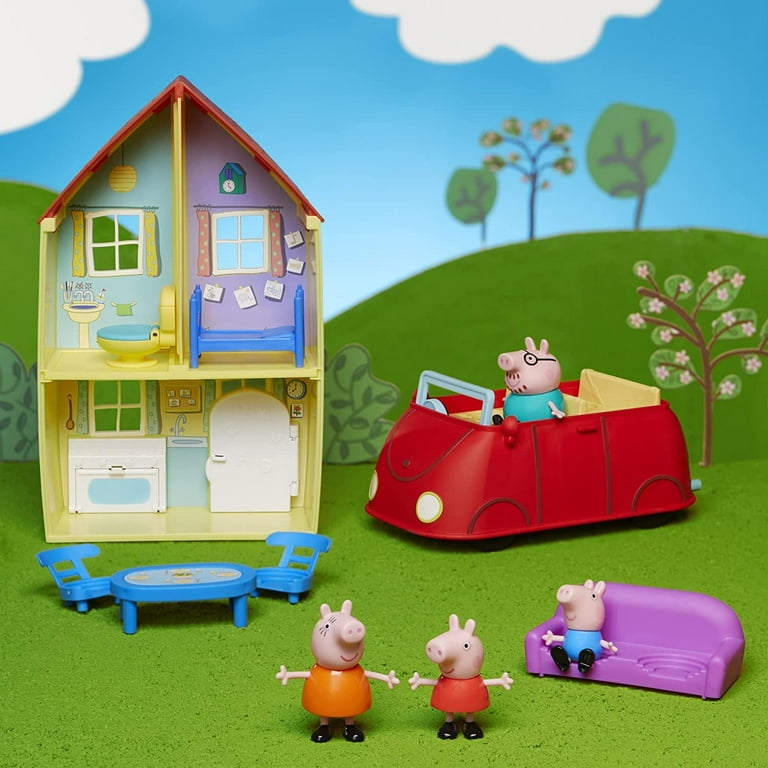 Peppa Pig Deluxe Playset: Family Home Combo with Sounds, Includes