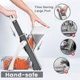 thumbnail image 2 of Picadora de verduras SupMakin Upgrade Safe, cortadora de mandolina, 2 of 6