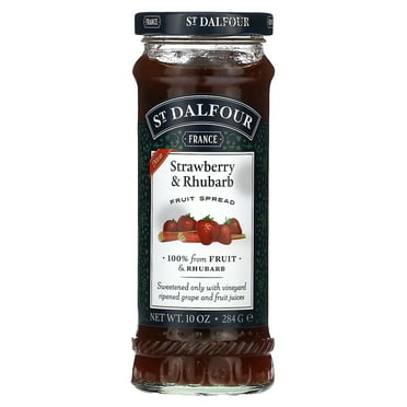 St Dalfour Fruit Spread Strawberry and Rhubarb
