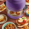 thumbnail image 3 of Fritaire Self-Cleaning Glass Bowl Air Fryer, 5 Qt, 6 Functions, BPA Free, Rotisserie/Tumbler, Cherry, 3 of 17