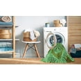 thumbnail image 2 of Ahgly Company Machine Washable Indoor Rectangle Transitional Dark Lime Green Area Rugs, 5' x 8', 2 of 7