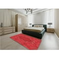thumbnail image 5 of Ahgly Company Machine Washable Indoor Rectangle Transitional Red Area Rugs, 7' x 10', 5 of 7