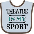 thumbnail image 3 of Inktastic Theatre is My Sport Drama Acting Boys or Girls Baby Bib, 3 of 4
