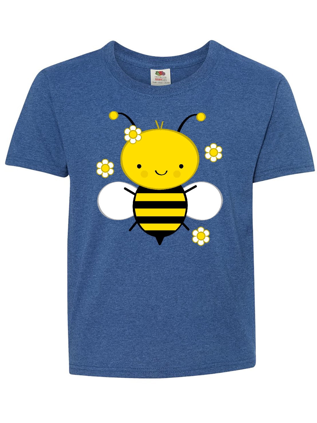 Honey Bee and Daisies Childs Youth T-Shirt - Walmart.com - Walmart.com