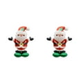 thumbnail image 4 of Ruiboury Party Decor Essential Christmas Foil Balloons With Exquisite Patterns Balloon Christmas Suitable For Any Places multicolor Stretching Santa 2Set, 4 of 6