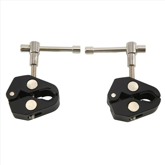 Paquete de 2 Abrazaderas de Brazo Mágico, Alicates de Cangrejo, Clip de Varilla con Rosca de 1/4 3/8 para Luz LED de Estudio de Monitor de Cámara