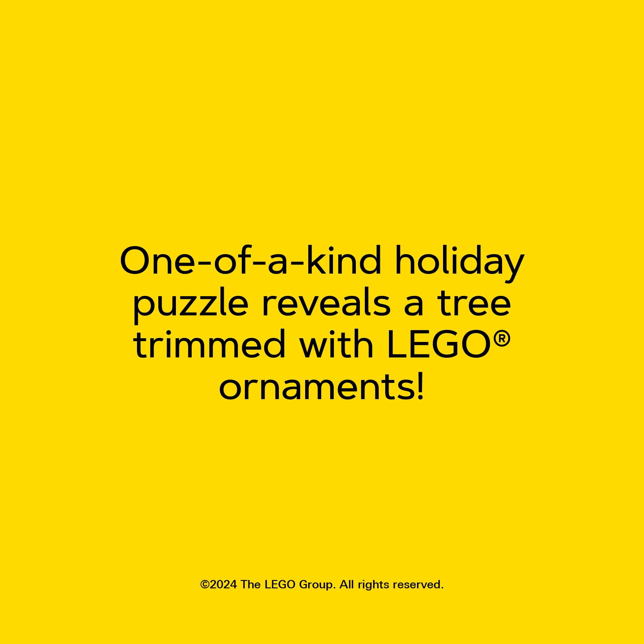 Lego: LEGO Christmas Tree Puzzle : Four Connecting 100-Piece Puzzles (Jigsaw)