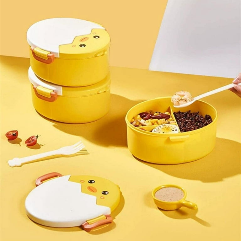  Snack Container - Small Bento Lunch Box for Kids Girls