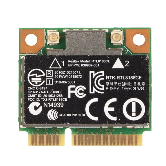Tarjeta WiFi PCI E 150Mbps Compatible Con 802,11 B/G/N Mini PCI E RTL8188CE Tarjeta WiFi Para Ordenador Portátil De Escritorio Mini Ordenador