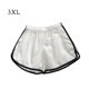 thumbnail image 1 of Pantalones cortos deportivos para mujer Pantalones cortos deportivos sueltos con pierna ancha Pantalones cortos deportivos, blanco, 3XL Methold AP001487-06B, 1 of 7