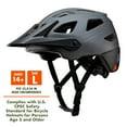 thumbnail image 6 of Ozark Trail Adult Rechargeable Rear Light-Up Black Bike Helmet, 9-Modes, Ages 14+, 6 of 7