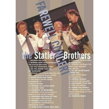 The Statler Brothers: Farewell Concert [DVD]
