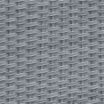thumbnail image 3 of Furniture of America Condor Rattan Glass Top Patio Coffee Table in Gray, 3 of 6