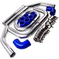 thumbnail image 2 of 2.5" Intercooler Kit Universal Aluminum Pipe Piping Mandrel Bent Turbo Silicone, 2 of 6