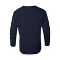 thumbnail image 3 of Gildan - Heavy Cotton Youth Long Sleeve T-Shirt - 5400B - Navy - Size: L, 3 of 3