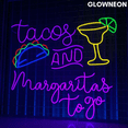 thumbnail image 3 of Glowneon Tacos And Margaritas To Go Neon Sign, Tacos Bar Pub Led Sign, 3 of 4