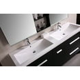 thumbnail image 3 of Design Element Perfecta 72" Double Sink Bathroom Vanity Set in Espresso, 3 of 4
