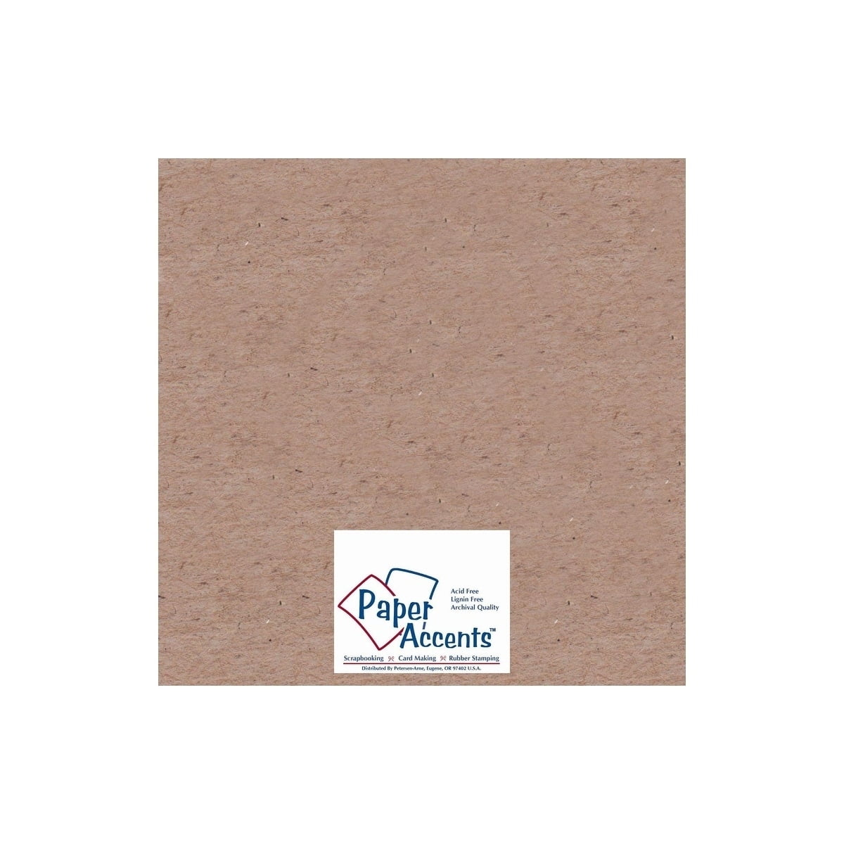 Paper Accents Chipboard 12"x 12" 1X Heavy 52pt Natural 25pc