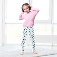 thumbnail image 5 of joogoo Girls' Leggings Cute Stars Yoga Pants 5T, 5 of 8