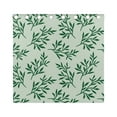 thumbnail image 4 of Leaves Green Blackout Curtains Window Grommet Insulated Curtain Bedroom Living Room 54"x55" 2 Panels, 4 of 5