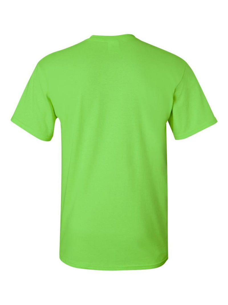 Gildan Heavy Cotton T-Shirt 5000, Size 3XL in Neon Green with