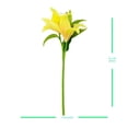 thumbnail image 3 of Ramo Artificial Mainstays 38.1 cm Tallo de Lirio Amarillo, 3 of 4