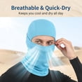 thumbnail image 3 of A Cycling Motorcycle Bike Neck Warmer for Men Women, Balaclava Face Mask, Shiesty Mask UV Protector Lightweight Scarf for Snowboard Motorcycle, 3 of 7