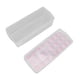 thumbnail image 4 of Bandeja para cubitos de hielo, segura, saludable, fácil de liberar, apilable, 24 cubitos, molde multiusos con tapa para paletas y postres, color rosa, 4 of 14