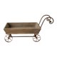 thumbnail image 2 of Soporte para plantas, soporte rústico de madera con forma de rueda de carro, jardinera, cesto para flores, estante para el hogar, jardín, macetas,, 2 of 8
