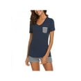 thumbnail image 1 of Zupora Women's Shorts Pajama Set Short Sleeve Sleepwear Nightwear, 1 of 5