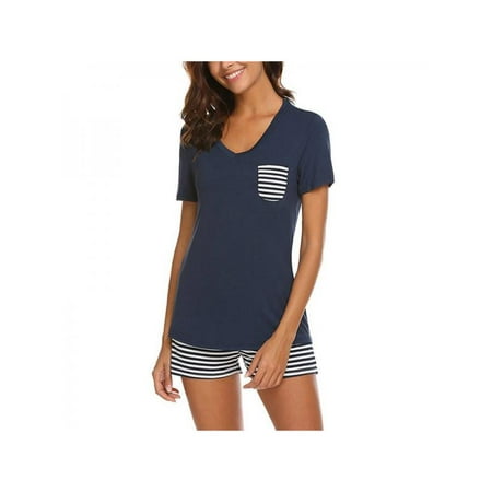 

Luxsea Women s Shorts Pajama Set Short Sleeve Sleepwear Nightwear