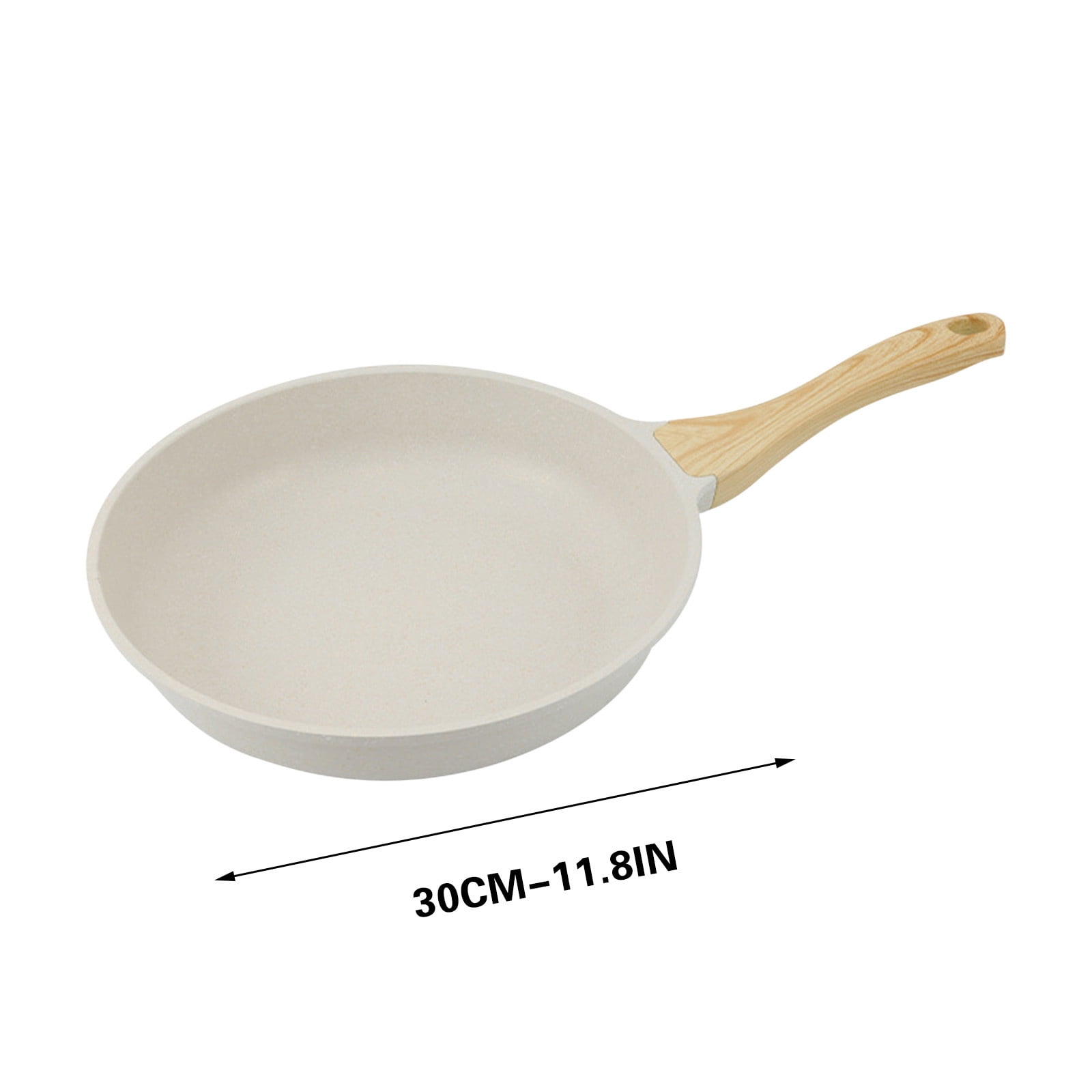 FeiFu Maifan Stones Non Stick Frying Pan Household Vegetable Cooking Pan Gas Induction Compatible Skillet Ceramic Oven Safe Cookware Even Heating
