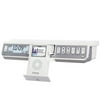 iHome IH36W - Clock radio with Apple Dock cradle - white