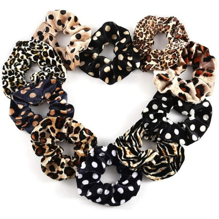 Hair Scrunchies, 10PCS Soft Elastic Rubber Band, Velvet Leopard Grain Hair Band, Animal Print Scrunchies Hair Ties Hair Accessories for Women and Girls Leopard Dot | Walmart Canada Hair Scrunchies, 10PCS Soft Elastic Rubber Band, Velvet Leopard Grain Hair Band, Animal Print Scrunchies Hair Ties Hair Accessories for Women and Girls Leopard Dot | Walmart Canada
