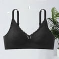 thumbnail image 4 of Levmjia Women's Wireless Bras Lace Comfortable Breathable Seamless Underwire Free Everyday T Shirt Bra with Adjustable Strains for Daily Wear, 4 of 5