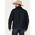 thumbnail image 4 of Cody James Men's Grand Teton Dark Wash Sherpa Cord Collar Denim Jacket Dark Wash Medium, 4 of 4