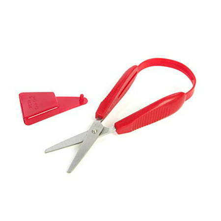 Scissor with Ergonomic Easy Grip Round Ended Blade Mini Size Best for Travel (Best Scissors For Cutting Rope)