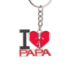 thumbnail image 1 of El soporte del llavero de metal del llavero ama a papá, 1 of 3