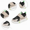 thumbnail image 5 of Kogui Girls Shoes Toddler KIds Shoes Girls Walking Shoes Non-Slip Toddler Breathable Sneakers KIds Sneakers Size 10 (Black,Little Kids 10), 5 of 6